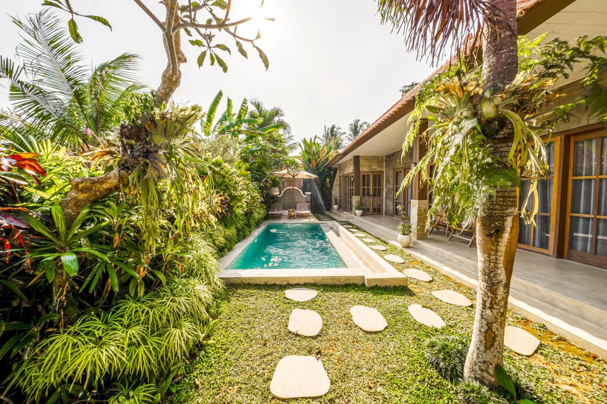 Nyaman Villas By Evdekimi Ubud エクステリア 写真