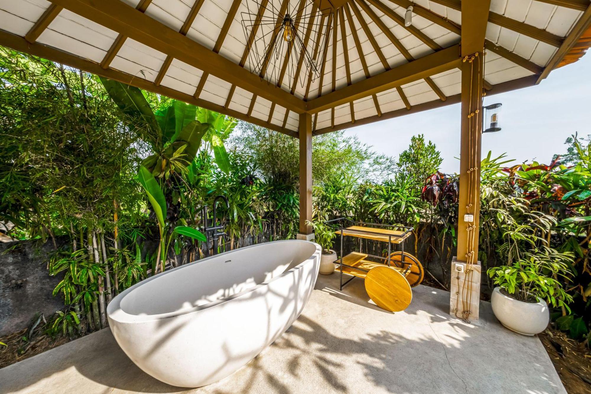 Nyaman Villas By Evdekimi Ubud エクステリア 写真
