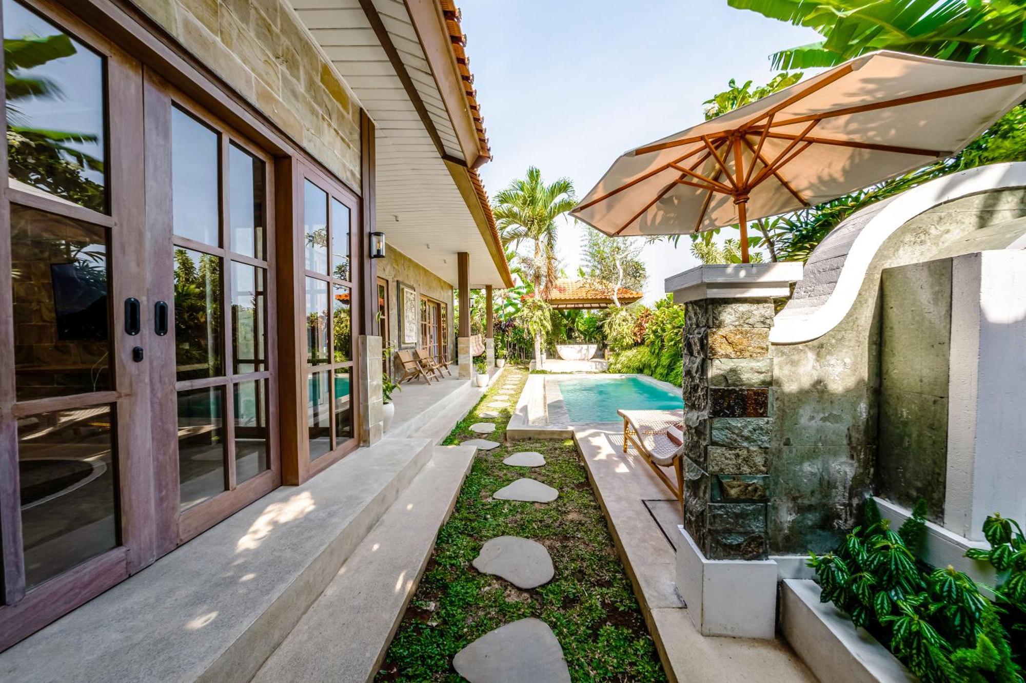 Nyaman Villas By Evdekimi Ubud エクステリア 写真