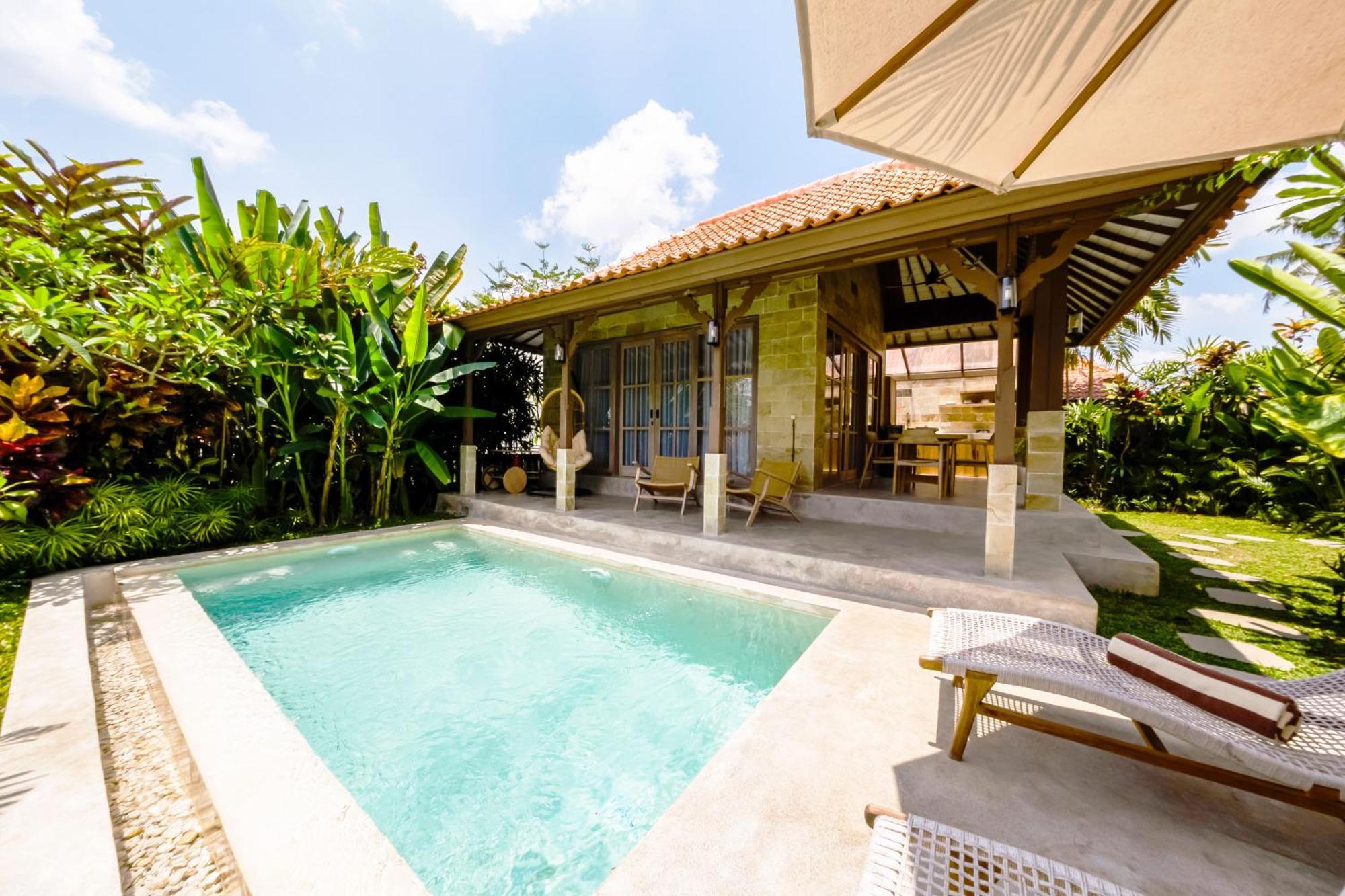 Nyaman Villas By Evdekimi Ubud エクステリア 写真