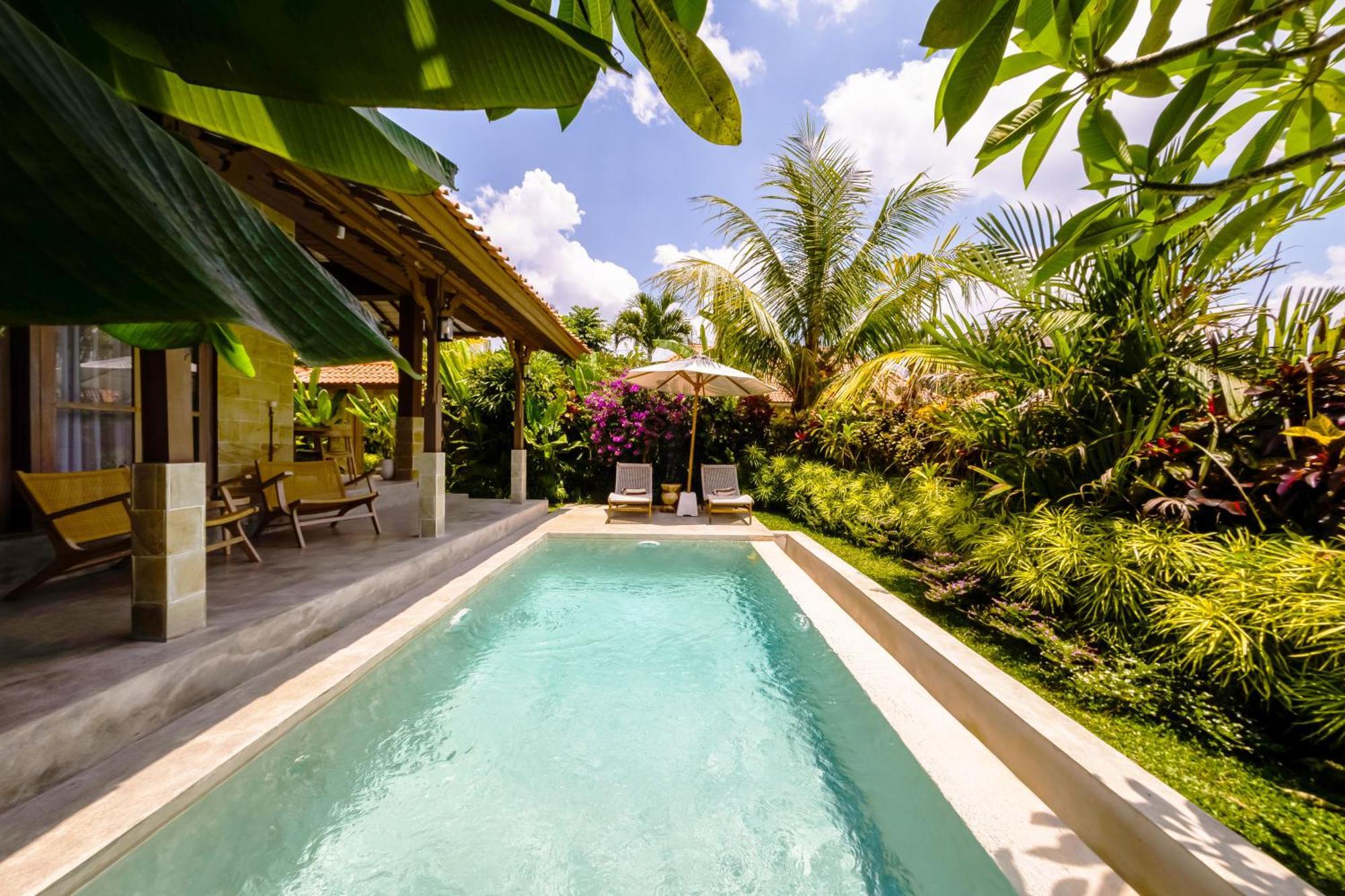 Nyaman Villas By Evdekimi Ubud エクステリア 写真
