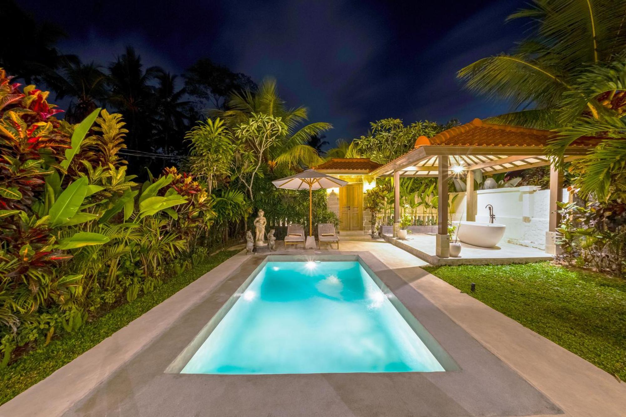 Nyaman Villas By Evdekimi Ubud エクステリア 写真